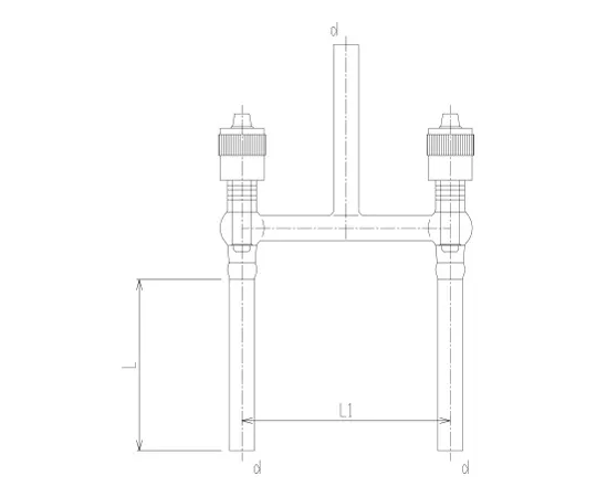 62-2091-77　高真空无油多瓣II型芯棒材料:PTFE　2264-8