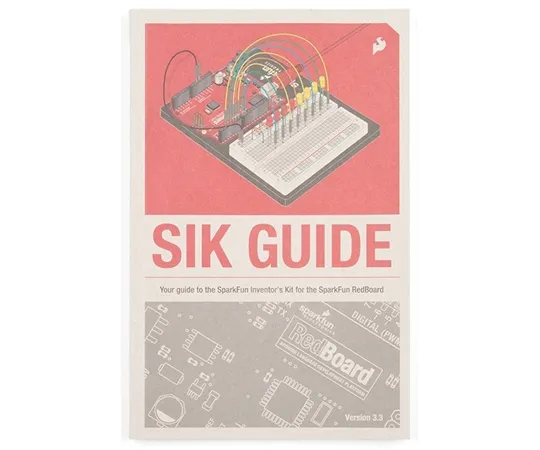 67-0420-17　［Discontinued］SparkFun Inventor's Kit Guidebook - V3.3　BOK-13971