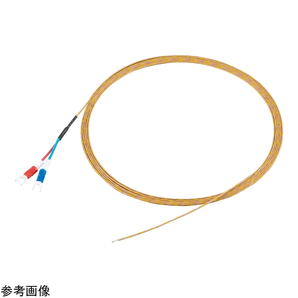 4-3889-01　Coated K Thermocouple Glass Coated Phi 0.5 mm 1 m　DS-2000-0501-M4Y