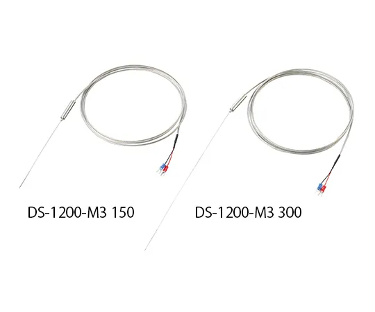 3-8922-01-20　Ultrafine K Thermocouple (sheath type) with Calibration Certificate　DS-1200-M350