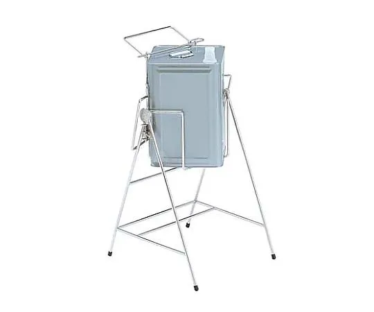 62-6611-42　［Discontinued］Angle Fixed Stainless Steel Can Stand for Square Can　ASK-01