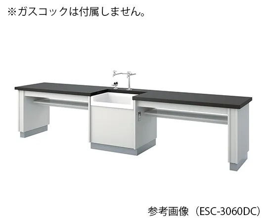 3-7666-01　学生实验台3000 x 600 x 700 mm　ESC-3060DCL