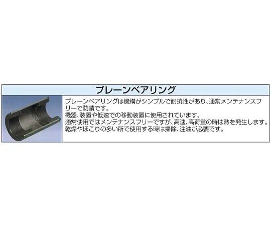 64-2296-65　［已停用］Caster (紧固件，不锈钢) 150 mm　EA986LC-150A