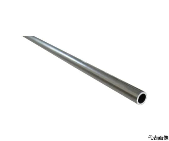 64-5010-36　Aluminum Mold Round Pipe 5 x 0.5 Silver 1 m　FM142S