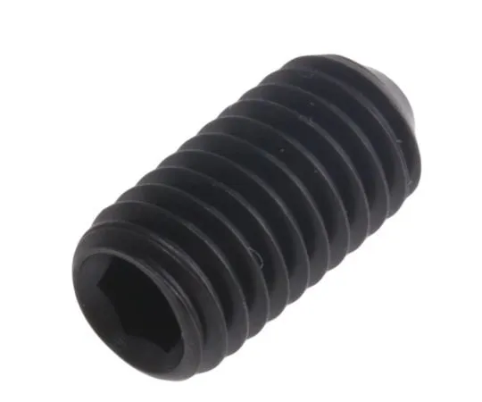 63-4640-46　黑色，自彩色钢六角套M 5×10 mm磨砂螺丝　529-983