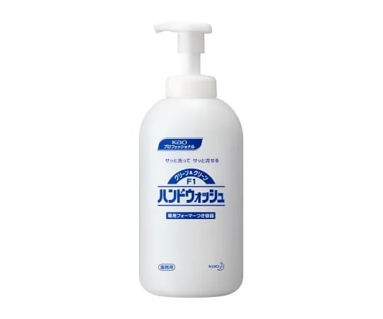 61-8508-92　[Empty Container] Làm sạch và làm sạch F1 Thuốc rửa tay Refill Empty Container 700mL cho doanh nghiệp sử dụng