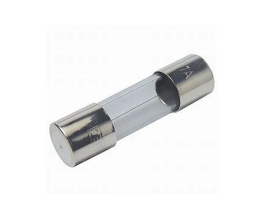 63-3129-28　Glass Tube F    Type B, Normal F   d, 10.31 x 38.1 mm, 125 V, -1 A　F-7165-125V-1A