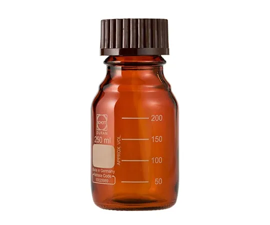 61-4411-49　螺帽 (中瓶) 琥珀，带红色瓶盖250mL　017210-2501A