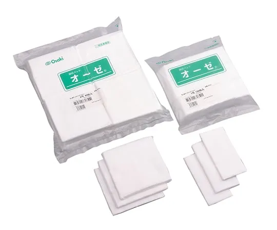 61-7356-03　［Discontinued］Ose # 4 8 Cm x 15 Cm (2 Layers Of Absorbent Cotton) 30 Pcs　20300