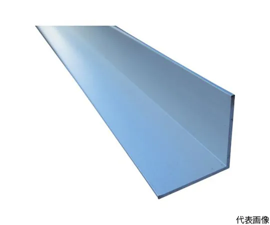 64-5009-65　Aluminum Mole Angle 25 x 25 x 1.0 Silver 2 m　FM104SL