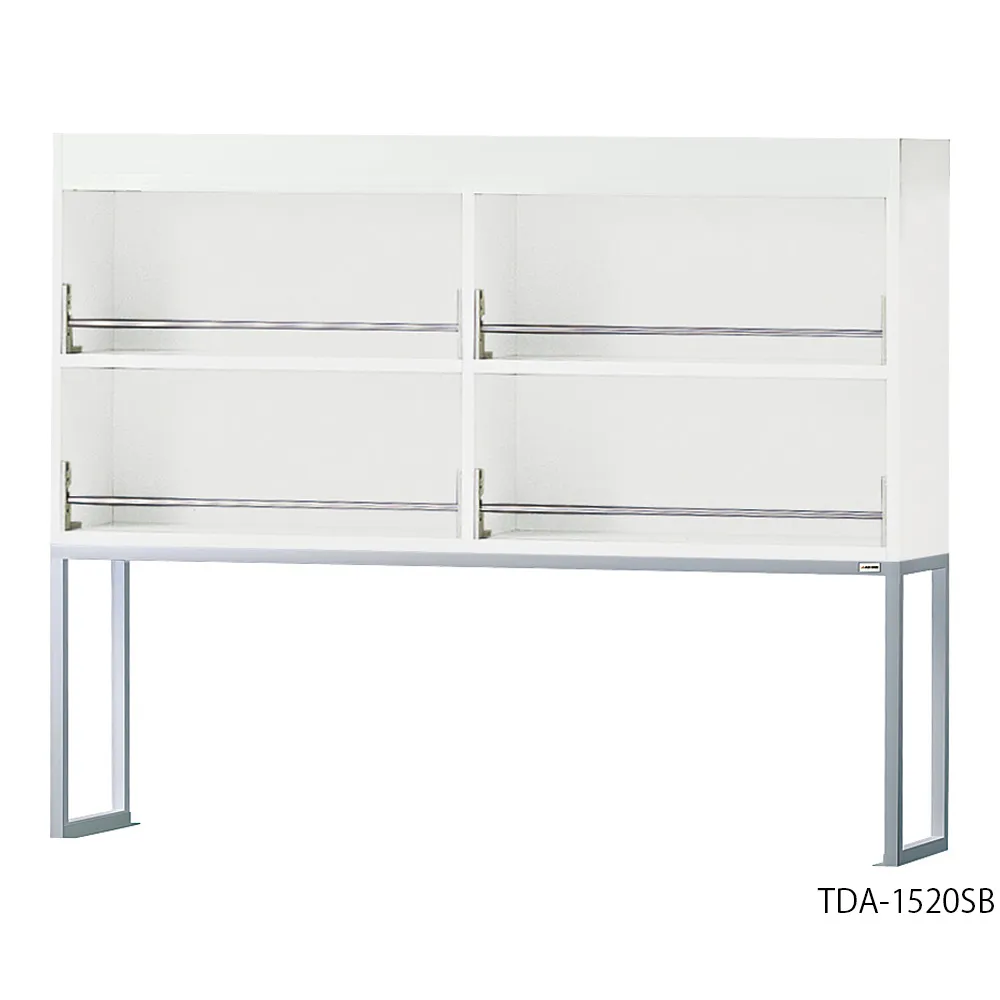 4-5568-01　Reagent Shelf (for Side Laboratory Table, Leg Steel Type) 900 x 200 x 1170 mm　TDA-920SB