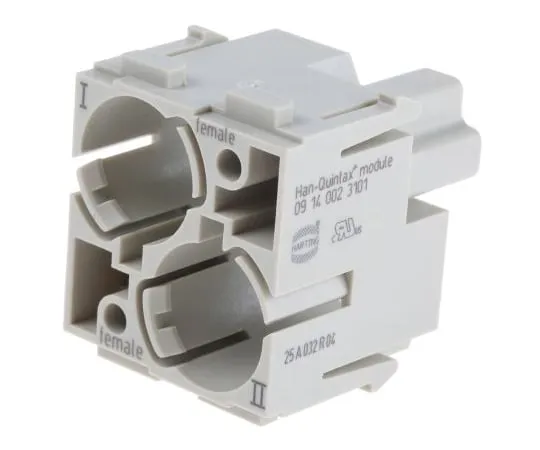 63-4588-08　Connector Housing Han-Modular Series Female 2 Pole  10 A 50 V　09140023101