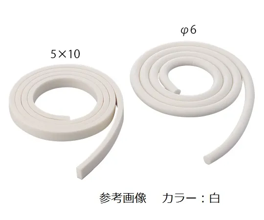 61-9434-41　硅胶海绵砖颜色半圆形7xH6mmx1m　7x6