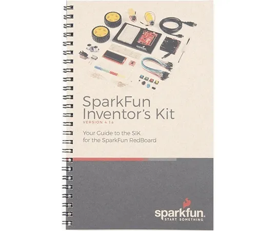 67-0420-20　SparkFun Inventor's Kit Guidebook - v4.1a　BOK-15884