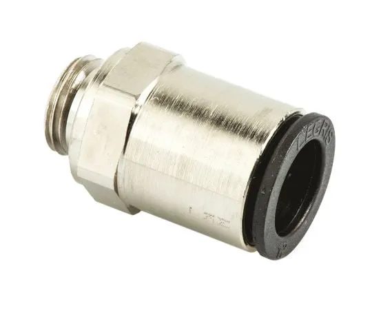 63-4764-95　Legris气动直插管适配器，G 1/4公制，推入12 mm　3101 12 13