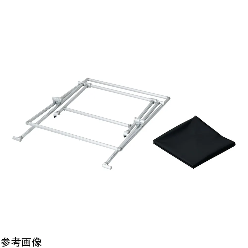 4-5063-01　Simple tabletop darkroom (foldable) approx. 2kg　BBX-01X