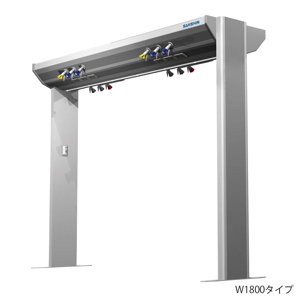 4-5587-01　Energy Supply System (Wing System ®) Self-Standing/Double-sided W1800 Type