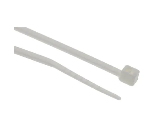 63-4609-60　RS PRO白色电缆铁尼龙，100 mm x 2.5 mm　389-864