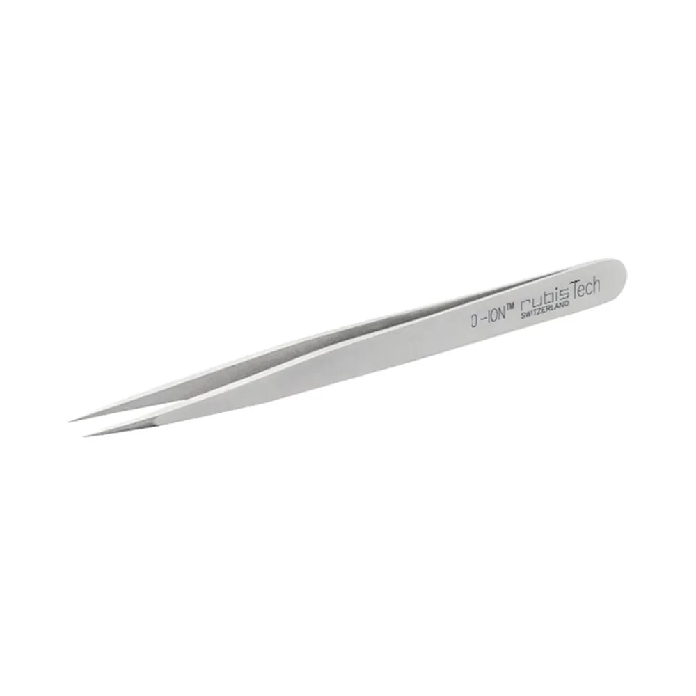 4-4300-01　MEISTER Tweezers (Antibacterial Type) 120 mm　0-ION