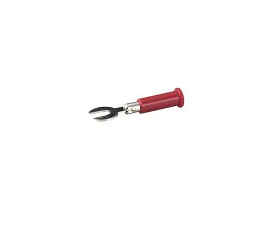 63-3160-31　Arrow Plug phi 6.7 mm inside diameter 125 V -5 A red　TJ-1097-R