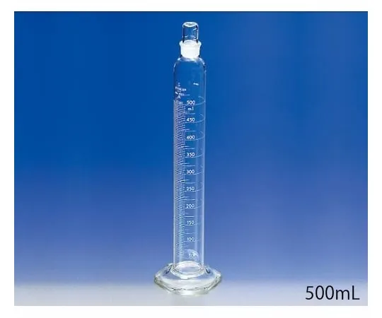 2-9472-02　带有塞子A类、PYREX (R) 25mL的分级气缸　3002-25