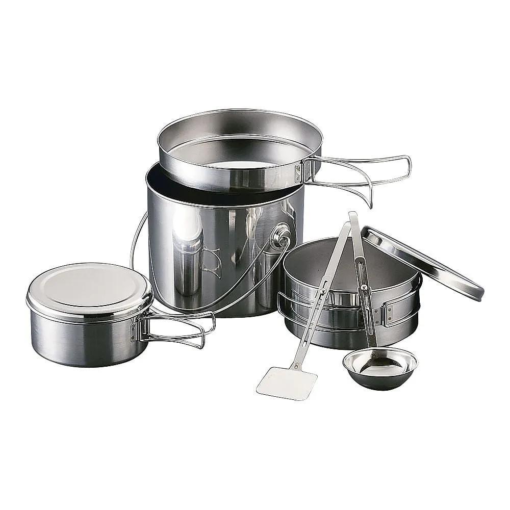 62-6546-07　Stainless Steel All-in-One Pot (8 Pieces)