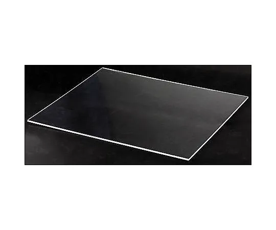 63-4655-38　透明塑料片，500 mm x 400 mm x 5 mm　824-525