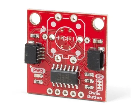 67-0420-08　SparkFun Qwiic Button Breakout　BOB-15931