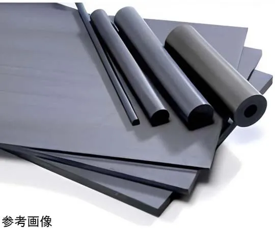 67-6134-86　［Discontinued］Nylon Plate (MC801 Dark Gray) T25 x W600 x L1200mm　PADGT025-0600-1200