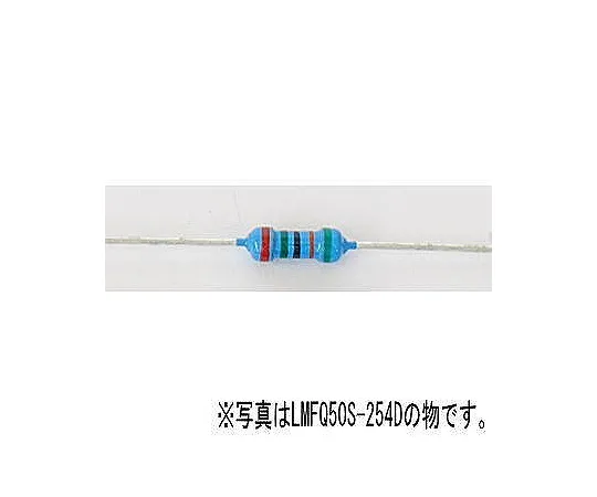 63-3107-16　［Discontinued］Small 1/2 W precision resistor 1 ohm (10 pieces) brown black black silver green　LMFQ50S-1R0D*10