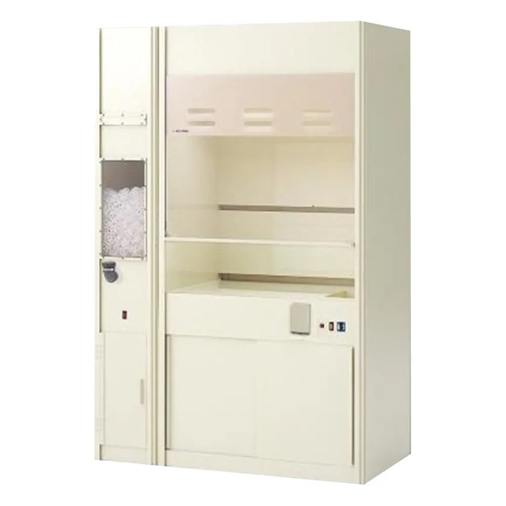 3-5334-31　Compact Draft 900P (PVC/Wet Scrubber Integrated Type) with Plumbing and Draining  and Acid Resistant Fan　CD9P-WTS-L