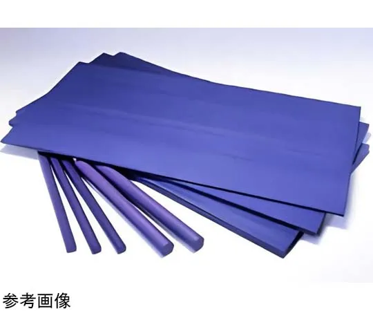 67-6153-05　［Discontinued］Nylon Plate (MC703HL, Purple) T12 x W600 x L1200mm　PAPAT012-0600-1200