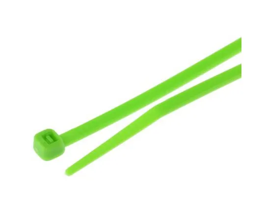 63-4615-64　RS PRO Green Cable Tie Nylon, 203 mm x 3.6 mm　404-544