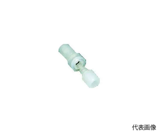65-2060-50　Fluororesin (PTFE) Quick Connector Plug QCL-WV-2P (Rc1/4)　NR1016-001