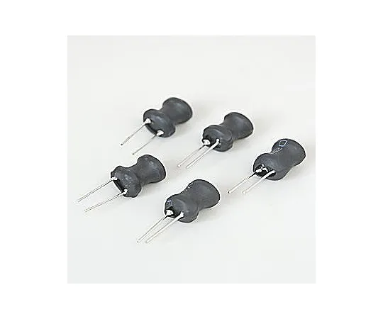 63-3106-84　8 phi x 10 mm lead inductor 10 muH (5 pieces)　LLI-8X10-100*5