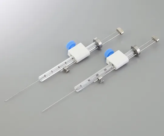 2-2094-04　液体分析用微型注射器(带导杆，针固定式) 50μl　MS-G50