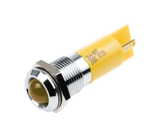 63-4585-13　RS PRO黄色指示器，2 V直流，14 mm安装孔尺寸，焊点终止　204-007