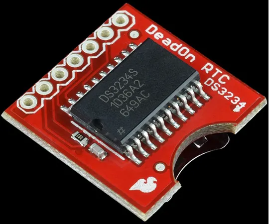 67-0452-32　SparkFun DeadOn RTC Breakout - DS3234　BOB-10160