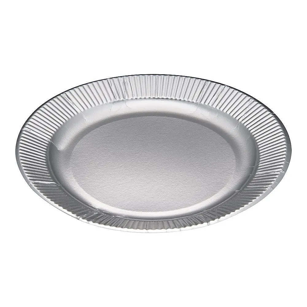 62-6540-04　Paper Plate Silver Plate (100 Sheets) No.9