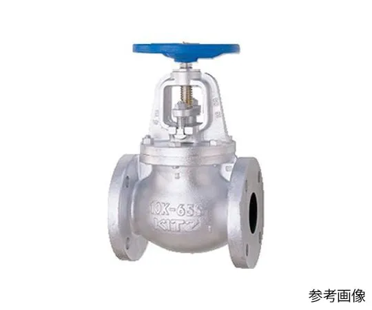 65-1886-39　Cast Iron JIS Standards Globe Valve (10 FCJU) Nominal Diameter 80 mm　10FCJU80A