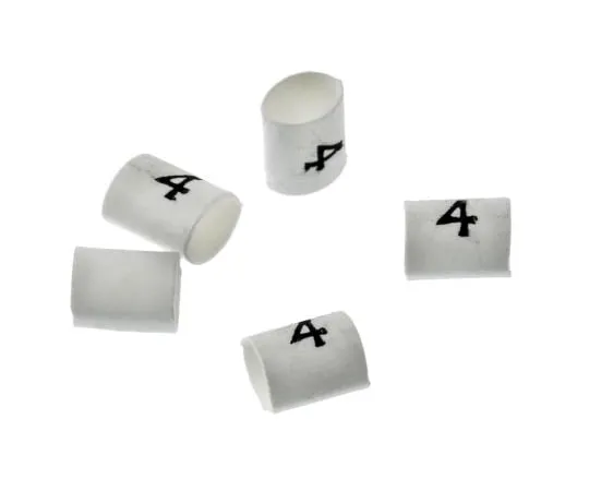 63-4610-18　Cable Marker White　TRSA-1019C14