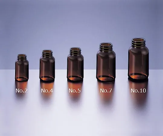 61-0149-96　轻量标准瓶装 (琥珀色) 2号100个