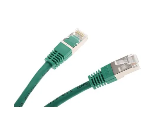 63-4617-06　RS PRO GreenCat6电缆，S/FTP, MaleRJ45/MaleRJ45,终止，1米　411-514