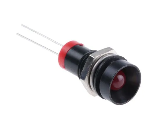 63-4587-64　RS PRO红色指示器，2V直流，8毫米安装孔尺寸，铅针终止，IP67　212-115