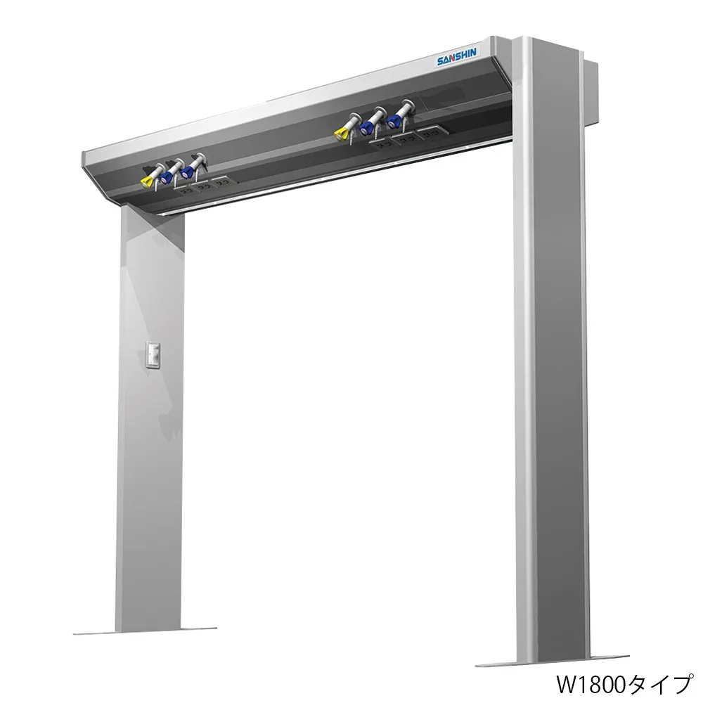 4-5588-01　Energy Supply System (Wing System ®) Self-Standing/Single-Sided W1800 Type