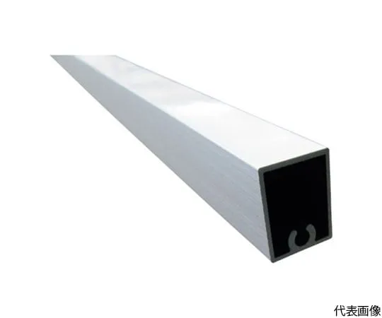 64-4998-62　Aluminum Grid Angle 20x15x0.8 Silver with Screw Hole 4 m　AA120S