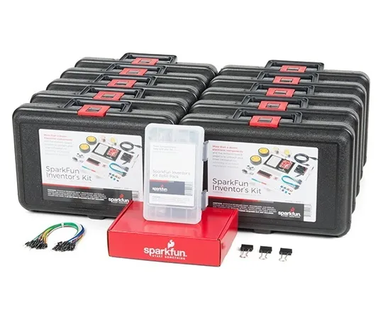67-0424-91　［Discontinued］SparkFun Inventor's Kit Lab Pack - v4.1　LAB-15477