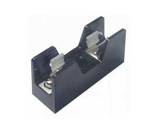63-3159-12　Base F    Holder Screw tightening Terminal 250 V -20 A Compatible size: phi 10.31 x 38.1 mm　F-7135