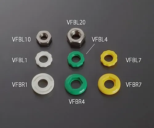 61-0479-19　［已停用］分隔壁连接器彩绳环白　VFBR1