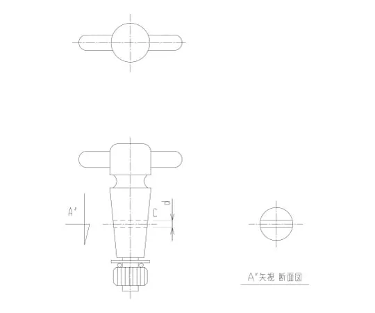 62-2089-73　［已停用］PTFE双向阻断器闭合PTFE阻断器　2104-13